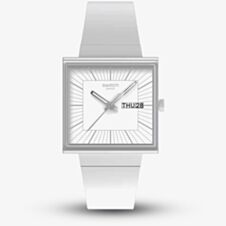Swatch Essentials What If...All White? White Watch SO34W700