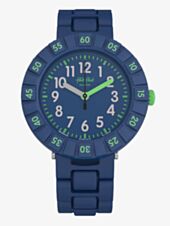 Flik Flak Solo Dark Blue Watch FCSP086