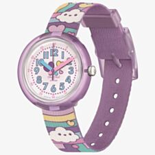 Flik Flak Cloud Level Purple Watch FPNP136