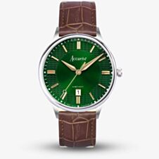 Accurist Classic Brown & Green Watch 73007X