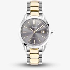 Accurist Everyday Two Tone Grey Dial Watch 74013
