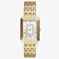 Fossil Raquel Ladies Gold Tone Mother of Pearl Watch ES5304