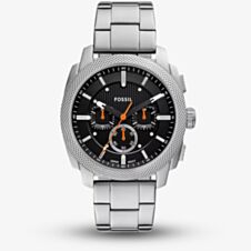 Fossil Mens Machine Black Dial Chronograph Watch FS6095