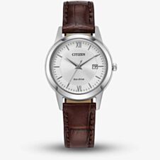 Citizen Ladies  Eco-Drive Silver Dial Watch FE1087-28A