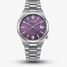 Citizen Mens Tsuyosa Automatic Purple Dial Watch NJ0200-50W