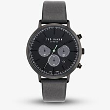 Ted Baker Black Leather Watch BKPHAF4049I