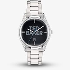 Ted Baker Black Dial & Silver Strap Watch BKPLTF3079I