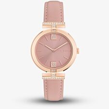 Ted Baker Darbey Rose Gold & Pink Vegan Leather Watch BKPDAF3029I