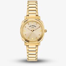 Ted Baker Ladies Yellow Gold Case Gold Dial Watch BKPRBS4059I