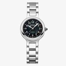 Rotary Traditional Elegance Black Mother Of Pearl Watch LB05135/38