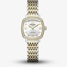 Rotary Ladies Traditional Crystal Two Tone Watch LB05811/70