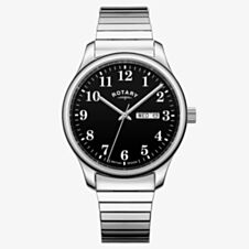 Rotary Expander Black Dial Watch GB05760/19