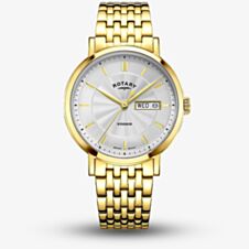 Rotary Mens Heritage Gold Watch GB05423/02