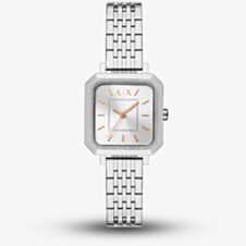 Armani Exchange Ladies Leila Three Hand Silver Watch AX5724