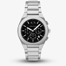 Armani Exchange Mens Raphel Black Chronograph Watch AX4186