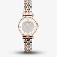 Emporio Armani Ladies Two Tone Bracelet Watch AR1926