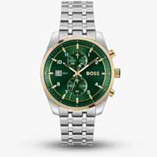BOSS Skytraveller Chronograph Green Watch 1514195