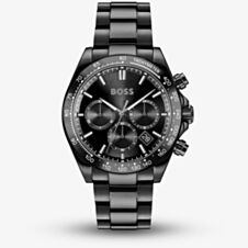 BOSS Mens Hero 2.0 Black Chronograph Watch 1514271