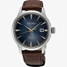 Seiko Mens Presage Midnight Blue Moon Cocktail Time Watch SRPK15J1