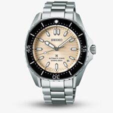 Seiko Mens Prospex Polygonal Cream Dial Diving Watch SPB481J1