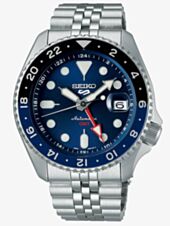 Seiko Mens 5 Sports ‘Blueberry’ GMT SKX Re-Interpretation Watch SSK003K1