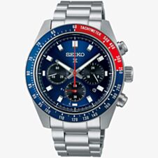 Seiko Mens Prospex Speedtimer ‘Go Large’ Blue Solar Watch SSC913P1