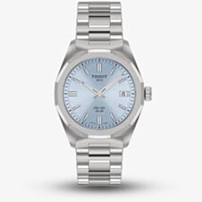Tissot Ladies PRC 100 Solar Light Blue Dial Date Watch T151.822.11.351.00