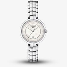 Tissot Ladies Flamingo Mother Of Pearl Dial Diamond Set Watch T094.210.11.116.01