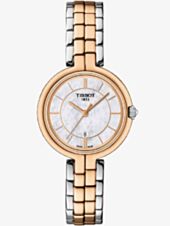Tissot Ladies T-Lady Flamingo Two Tone Watch T094.210.22.111.00