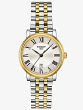 Tissot Ladies T-Classic Carson Premium Two Tone Bracelet Watch T122.210.22.033.00
