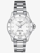 Tissot Unisex Seastar 36mm White Dial Watch T120.210.11.011.00