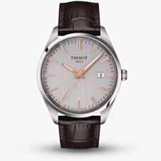 Tissot PR 100 Brown Leather Watch T1504101603100