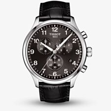 Tissot Mens T-Sport Chrono XL Classic Black Leather Strap Watch T116.617.16.057.00