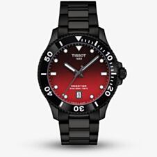 Tissot Mens Seastar Red Dial Watch T120.410.33.421.00