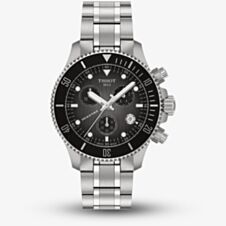 Tissot Seastar 1000 Stainless Steel & Black Chronograph Watch T120.217.11.061.00