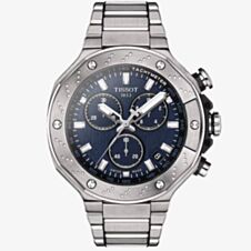 Tissot Mens T-Race Chronograph Blue Dial Watch T141.417.11.041.00