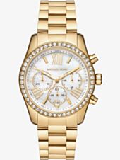 Michael Kors Ladies Lexington Chronograph Bracelet Watch MK7241