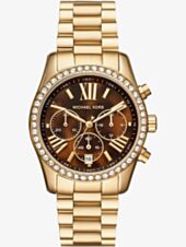 Michael Kors Lexington Lux Chronograph Bracelet Watch MK7276