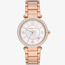 Michael Kors Ladies Parker Rose Gold Plated Watch MK4695
