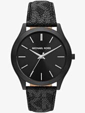 Michael Kors Slim Runway PVC Strap Watch MK8908