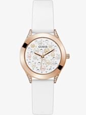 Guess Pearl Rose Gold Case Watch GW0381L3