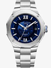 Baume & Mercier Mens Riviera Blue DIal Watch 10616