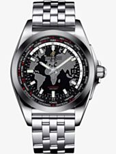 Pre-Owned Breitling Galactic Unitime Bracelet Watch WB3510U4/BD94 375A