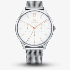 Tommy Hilfiger Ladies Layla Silver Chronograph Watch 1782456