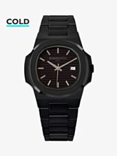 KAMAWATCH Vintage Dynamo Black and Green Camo Plastic Bracelet Watch KWP21