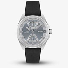 HUGO Mens #Expose Grey Dial Watch 1530240