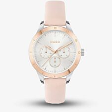 HUGO Ladies #Friend Pink Watch 1540117