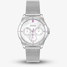 HUGO #Dance Silver Mesh Watch 1540162