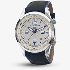 Elliot Brown Canford Dark Blue Leather Strap Watch 202-001-L06