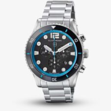 Elliot Brown Bloxworth Chronograph Silver & Blue Watch 929-018-B07